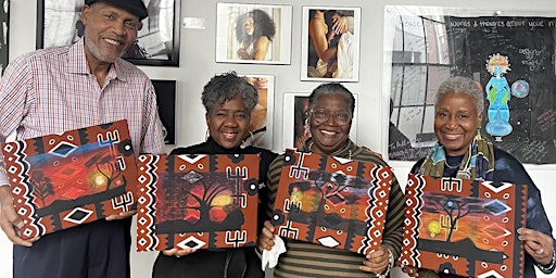 Imagem principal do evento African Wax Fabric Painting Workshop - Take a piece of Africa home