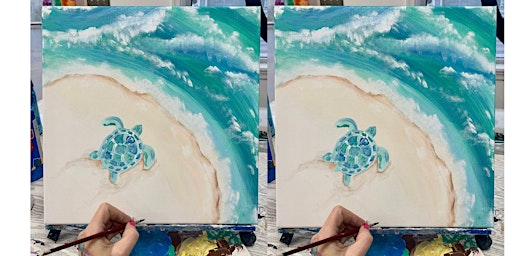 Sea Turtle: Pasadena, Greene Turtle with Artist Katie Detrich! primary image