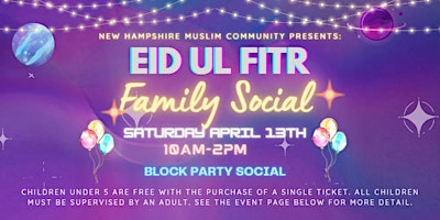 Eid ul Fitr Family Social primary image