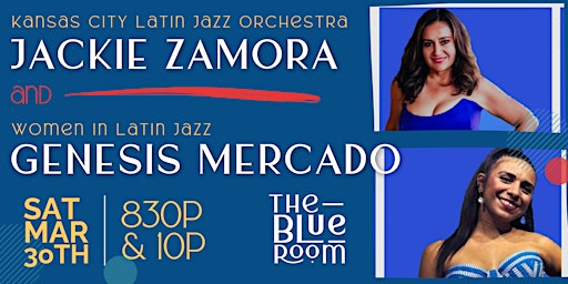 Imagem principal do evento Women in Latin Jazz: Jackie Zamora And Genesis Mercado