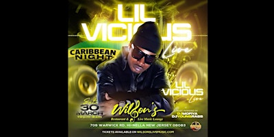 Hauptbild für Caribbean Night feat. Lil Vicious Live