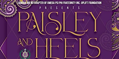 Imagem principal de Lambda Mu Nu Presents: Paisley & Heels with Purple Passion Day Party!!!