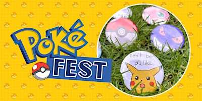 Imagem principal do evento Poké-Fest: Pokémon badge workshop