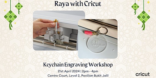 Imagem principal do evento Keychain Engraving Workshop with Cricut