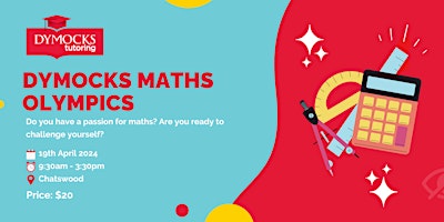 Dymocks Maths Olympics Chatswood primary image