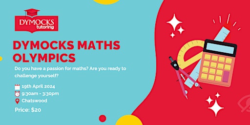 Imagem principal do evento Dymocks Maths Olympics Chatswood