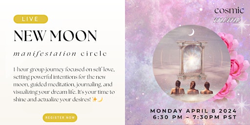 Virtual New Moon Manifestation Circle primary image