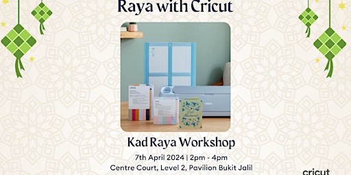 Primaire afbeelding van Kad Raya Workshop with Cricut