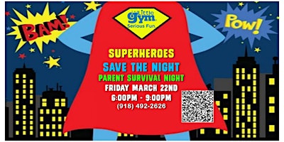 Imagen principal de Superheroes Save The Night! Parent Survival Night