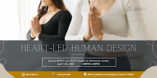 Imagem principal do evento Heart-led Human Design