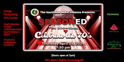 Imagen principal de SEASONED SHOWCASE CELEBRATE THE 70'S