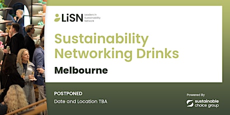 Melbourne Sustainability Networking Drinks primary image