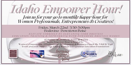 Idaho Empower Hour for Women Entrepreneurs’ primary image
