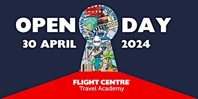 Imagem principal do evento Flight Centre Travel Academy Open Day 2024