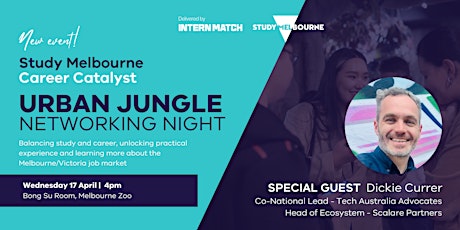 URBAN JUNGLE NETWORKING NIGHT | Study Melbourne Career Catalyst