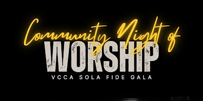 Imagem principal do evento VCCA Community Night of Worship