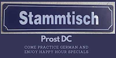 Happy Hour/ Stammtisch: Prost DC primary image