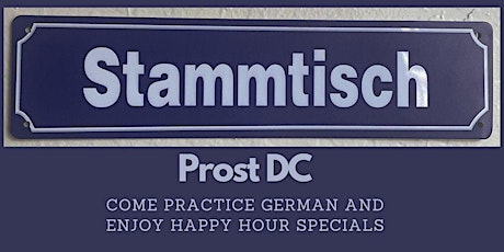 Happy Hour/ Stammtisch: Prost DC