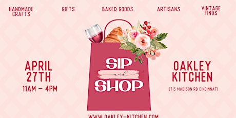 Spring Sip and Shop Market at Oakley Kitchen