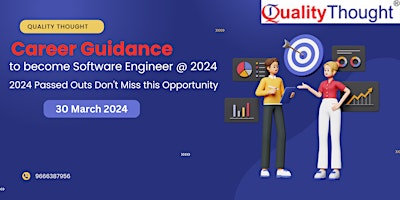 Image principale de Free Workshop On Career Guidance to become Software Engineer @ 2024