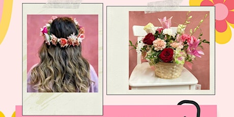 Spring it On Flower Crown  Workshop