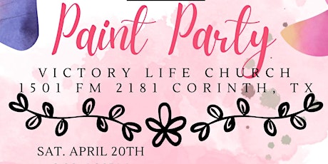 Victory Life Church Praise Paint Party