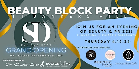 Beauty Block Party in Bankers Hill - San Diego Eye & Face Grand Opening