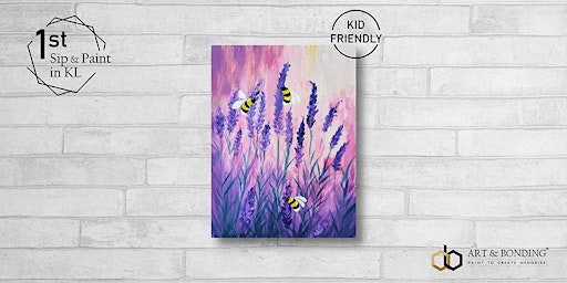 Hauptbild für Sunday Sip & Paint : Lavender Buzz