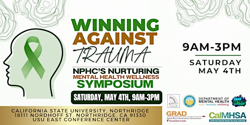 Primaire afbeelding van Winning against Trauma - Nurturing Mental Health Wellness Symposium