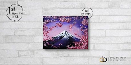 Sunday Sip & Paint : Mount Fuji in Spring