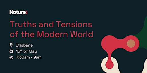 Imagem principal de Truths & Tensions of the Modern World | Brisbane event