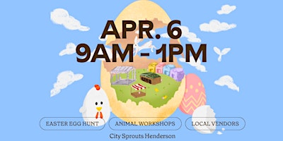 Imagem principal do evento Easter Egg-stravaganza Farmers Market
