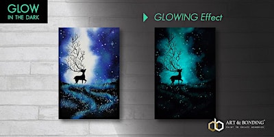 Glow+Sip+%26+Paint+%3A+Glow+-+Galaxy+Deer