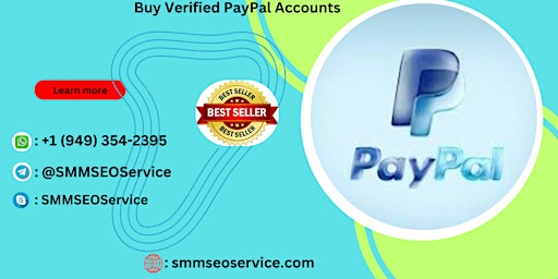 Imagen principal de 3 Best Site Buy Verified USA Paypal Account with Cheap price | 2024