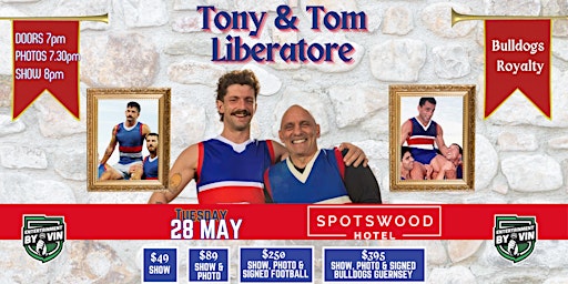 THE LIBBA'S! Tony & Tom Liberatore LIVE at Spotswood Hotel!  primärbild