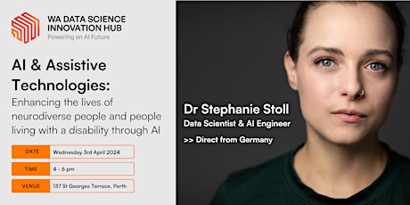 'AI & Assistive Technologies' with Dr Stephanie Stoll