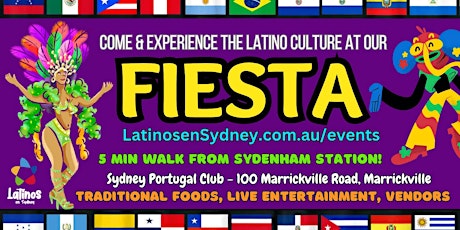 Latinos en Sydney's 3rd Birthday Fiesta!