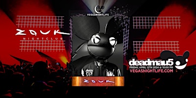 Deadmau5 | Zouk Nightclub | Vegas Party Friday primary image