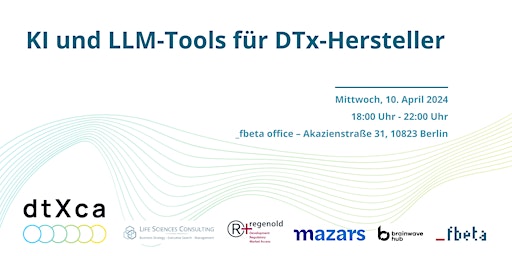 Imagen principal de KI und LLM-Tools für DTx-Hersteller