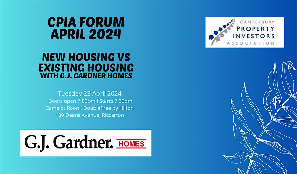 CPIA Forum April 2024 – G.J. Gardner Homes
