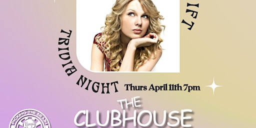 Imagem principal do evento Taylor Swift Trivia Night @ The Clubhouse