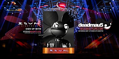 Deadmau5 | Zouk Las Vegas Party Saturday primary image