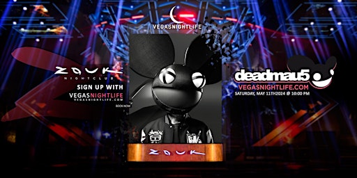 Deadmau5 | Zouk Las Vegas Party Saturday  primärbild