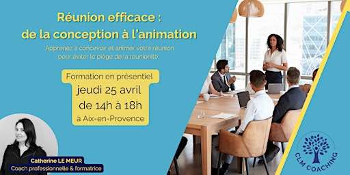 Image principale de Formation Réunion Efficace : de la conception à l'animation