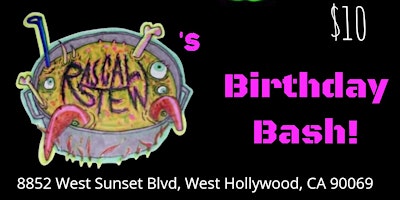 Rascal Stew's Birthday Bash at The Viper Room, Presented by Kelly McGarry primary image