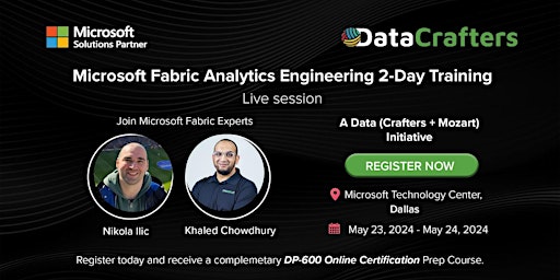 Immagine principale di Microsoft Fabric Analytics Engineer 2-Day Training || Dallas 