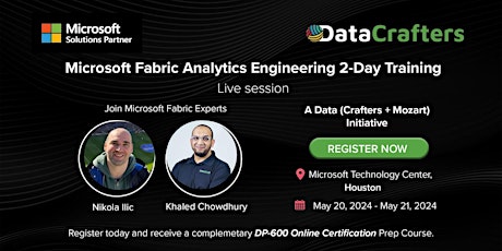 Microsoft Fabric Analytics Engineer 2-Day Training || Houston