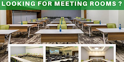 LOOKING FOR MEETING ROOMS? EMAIL US TODAY - meetingrooms@saritexpo.com primary image