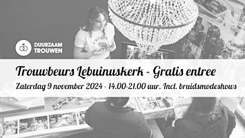 Hauptbild für Trouwbeurs Lebuinuskerk Deventer, zaterdag 9 november 2024