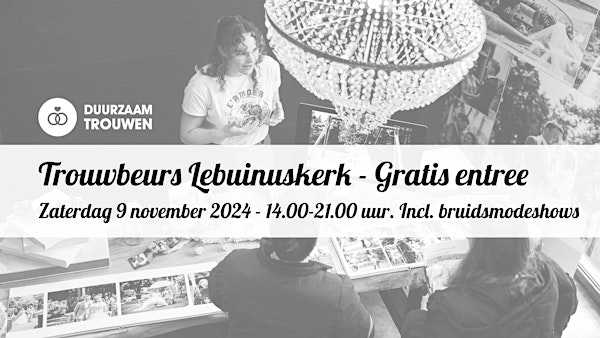Trouwbeurs Lebuinuskerk Deventer, zaterdag 9 november 2024
